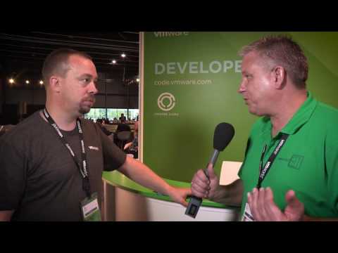 Eric in conversation with Alan Renouf