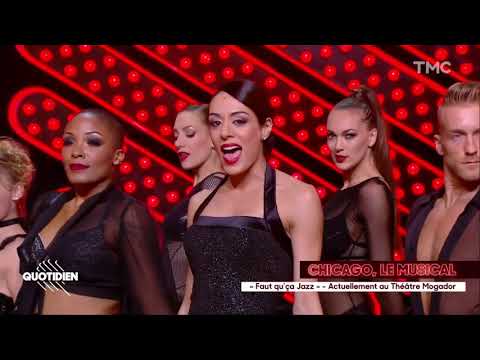 Sofia Essaïdi et la troupe de Chicago le musical - All that jazz dans Quotidien