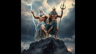 Tanrıların Çatışması: Zeus vs. Poseidon! #YunanMitolojisi #Tanrılar #Z