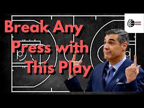 Break Any Basketball Full-Court Press with This Play and Concepts - Villanova Press Break