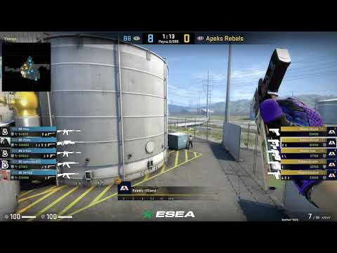 RU | B8 vs Apeks Rebels| ESEA Season 39: Advanced Divison by waishan