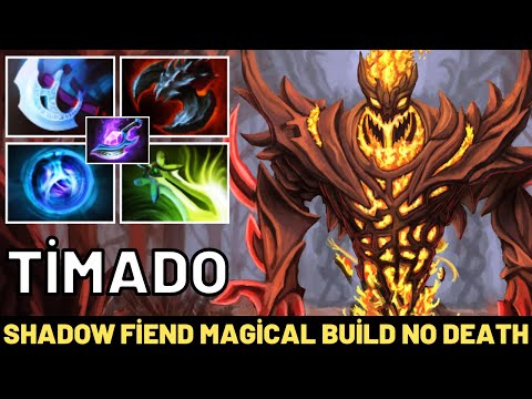 TİMADO Shadow Fiend Magical Build No Death 7.31 Dota 2