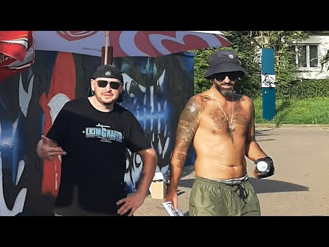 Rockin till Death Crew 2025 ☆Ekim & Cespo☆ Graffiti Action in Waldkirch 