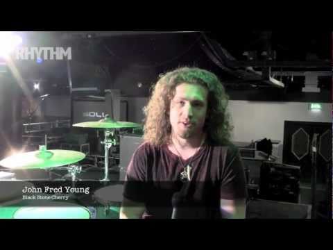 Rhythm Magazine kit tour with Black Stone Cherry's John Fred Young