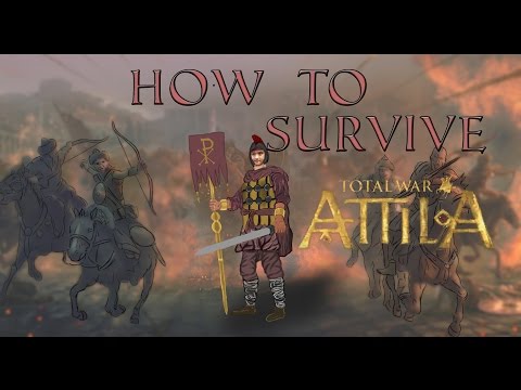 Total War: Attila - How To Survive As The Western Roman Empire !