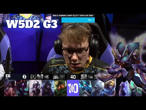 EG vs C9 | Week 5 Day 2 S12 LCS Spring 2022 | Evil Geniuses vs Cloud 9 W5D2 Full Game