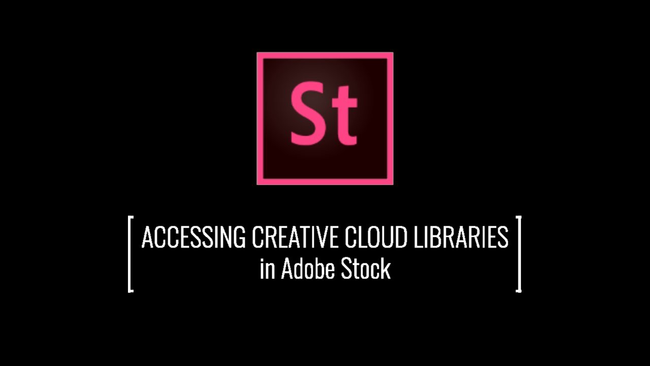 Accessing Creative Cloud Libraries in Adobe Stock