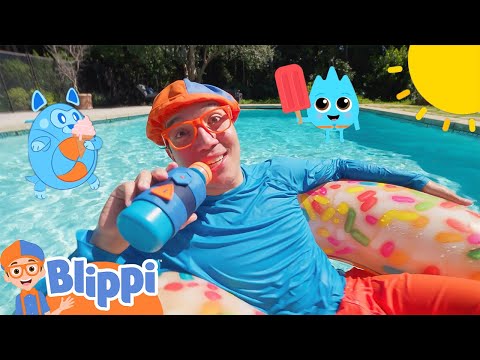 Blippi's Fun in the Sun Music Video! ☀️ | Blippi & Blippi Wonders Educational Videos for Kids
