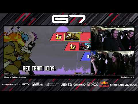 GENESIS 7 Rivals of Aether Doubles - Pool B: Slimepuffen & OliveOily vs CakeAssault & Penguin