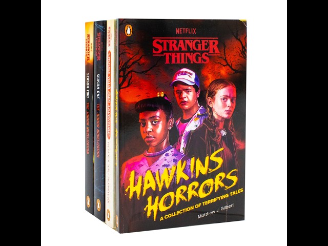 Vídeo relacionado con Stranger Things Collection 4 Books Set (Stranger Things: Hawkins Horrors, Stranger Things: Heroes and Monsters Stranger Things: Season One & Season Two)