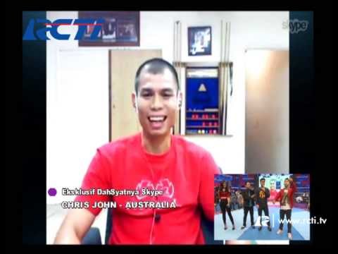 Dahsyat 5 Des 2013 - Skype Bareng Chris John