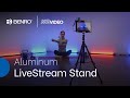 Benro | MeVIDEO Aluminum LiveStream Stand | The Support You Need to Go Live!