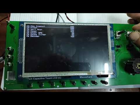 sdr wolf CW settings