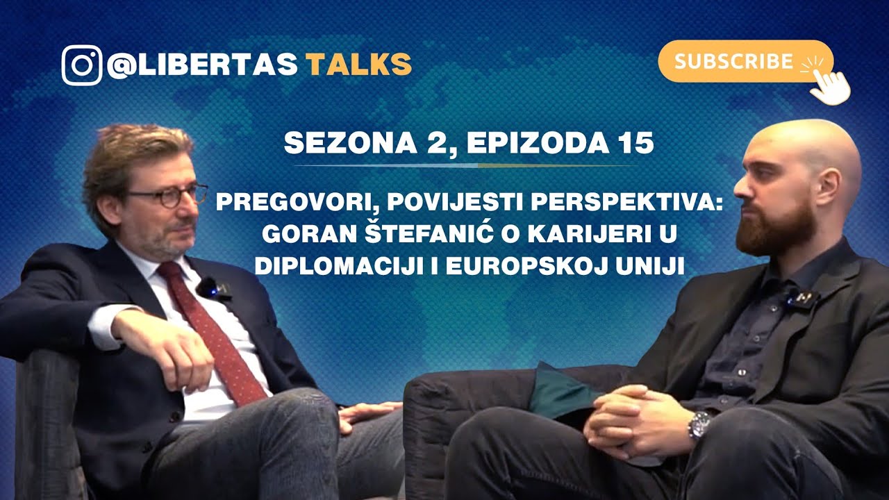 S2E15: Pregovori, povijest i perspektiva: Goran Štefanić o karijeri u diplomaciji i Europskoj uniji