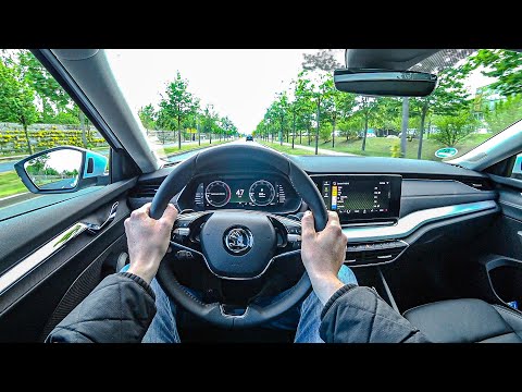 NEW 2020 Skoda Octavia 150HP 2.0TDI POV DRIVE Onboard (60FPS)
