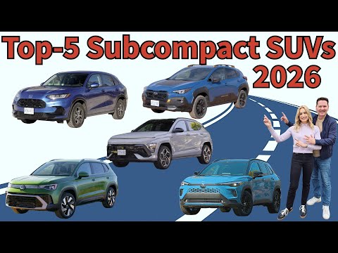 Thumbnail for What is our personal pick? //2026 Top-5 Subcompact SUVs by Mid-size, Toyota, rall, SUV, Subaru, Compact SUV, Volkswagen, Toyota Corolla, Car, Mid-size SUV