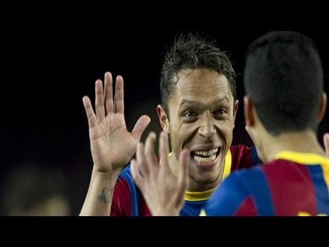 gol Adriano Barcelona 1 rayo vallecano 0 15-2-2014