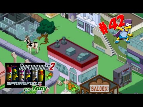 Los Simpson Springfield, Superhéroes 2 "Cap. 42 - Caballo pintado y Transformador AV" por Tony