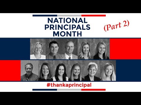 National Principals Month 2018 (Part 2)