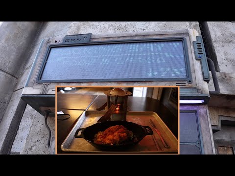 Mealtime at Disneyland- Docking Bay 7 (Endorian Fried Chicken Tip-Yip)