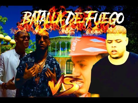 Dery g & David Crazy VS Aladino MC & Ruben Px3---Batalla de Freestyle EN Puerto Plata