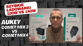 🔌 Aukey 100W vs 140W GaN – Najlepsza ładowarka podróżna? ⚡ Test, recenzja i porównanie!