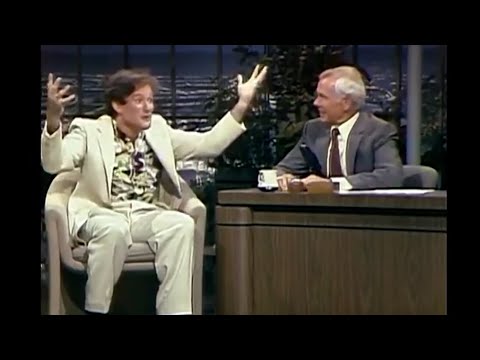 Robin Williams Carson Tonight Show 22/7-1982