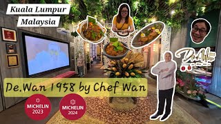 Download lagu De.Wan 1958 by Chef Wan，马来西亚吉隆坡LINC，名厨米其林餐厅，道地马来西亚佳肴，香辣番茄鸡，叁峇臭豆洋葱，马来香料烤鸡，石榴香兰饭及蝶豆花饭，每一口都能让你品尝到大马传统风味 mp3