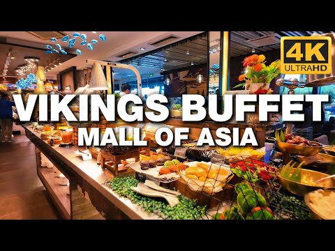 Vikings Buffet - Mall of Asia [4K UHD]
