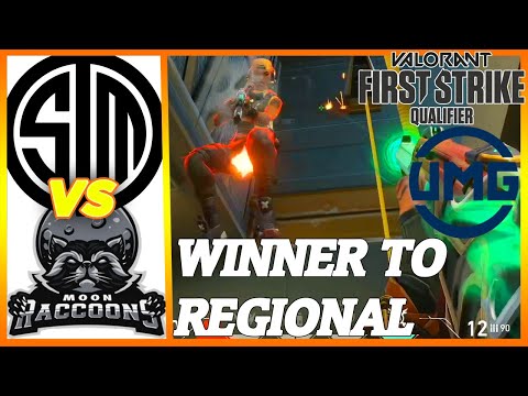 TSM vs Moon Raccoons HIGHLIGHTS   First Strike NA Closed Qualifier UMG Valorant