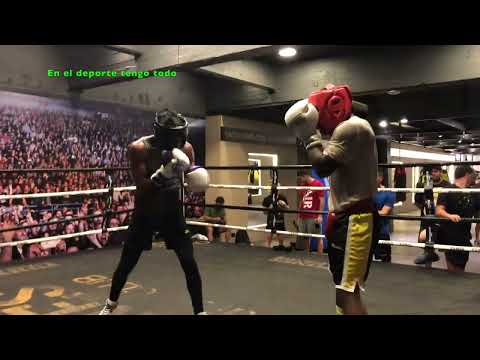 GUANTEO: MICHELL BANQUEZ (CABEZAL NEGRO) VS JOHAN SEGURA (CABEZAL ROJO).