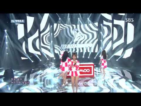 140706 인기가요 마마무(MAMAMOO) -Mr.애매모호