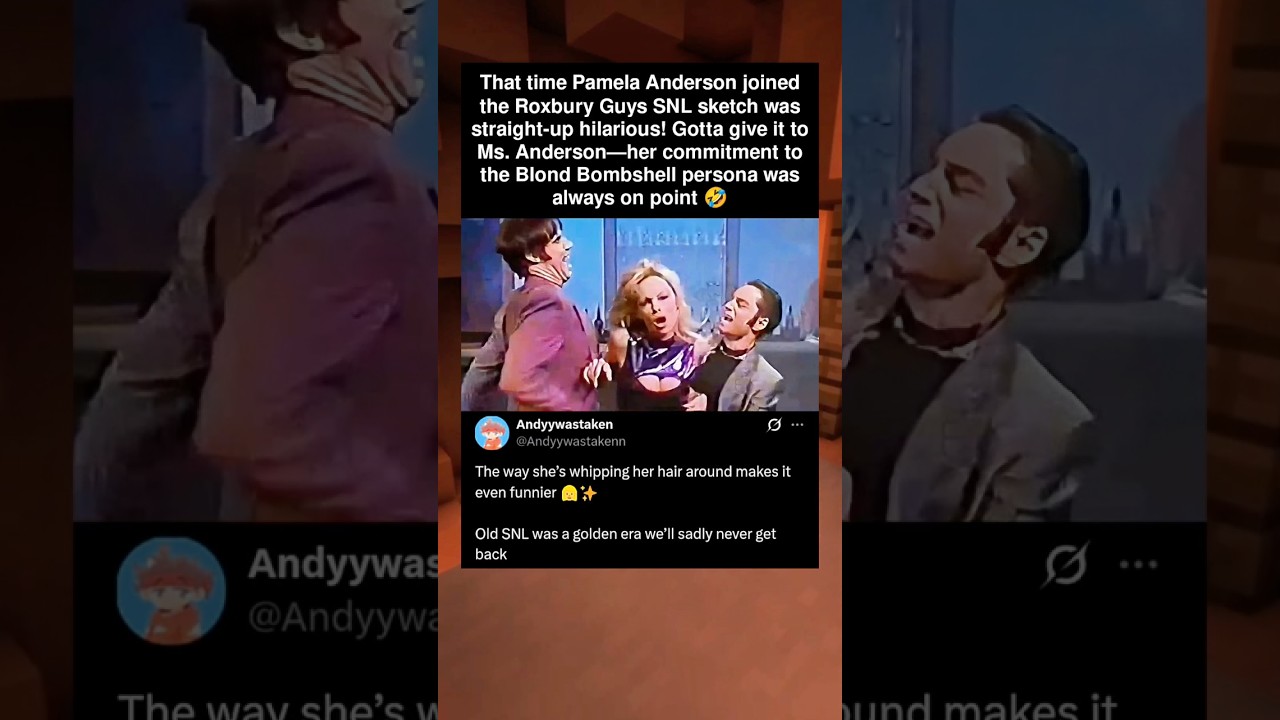 Gotta give it to Pamela Anderson—her commitment to the Blond Bombshell persona was always on point