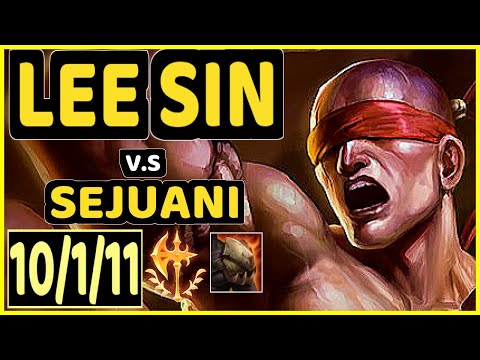 CLID (LEE SIN) vs SEJUANI - 10/1/11 KDA JUNGLE CHALLENGER GAMEPLAY - KR