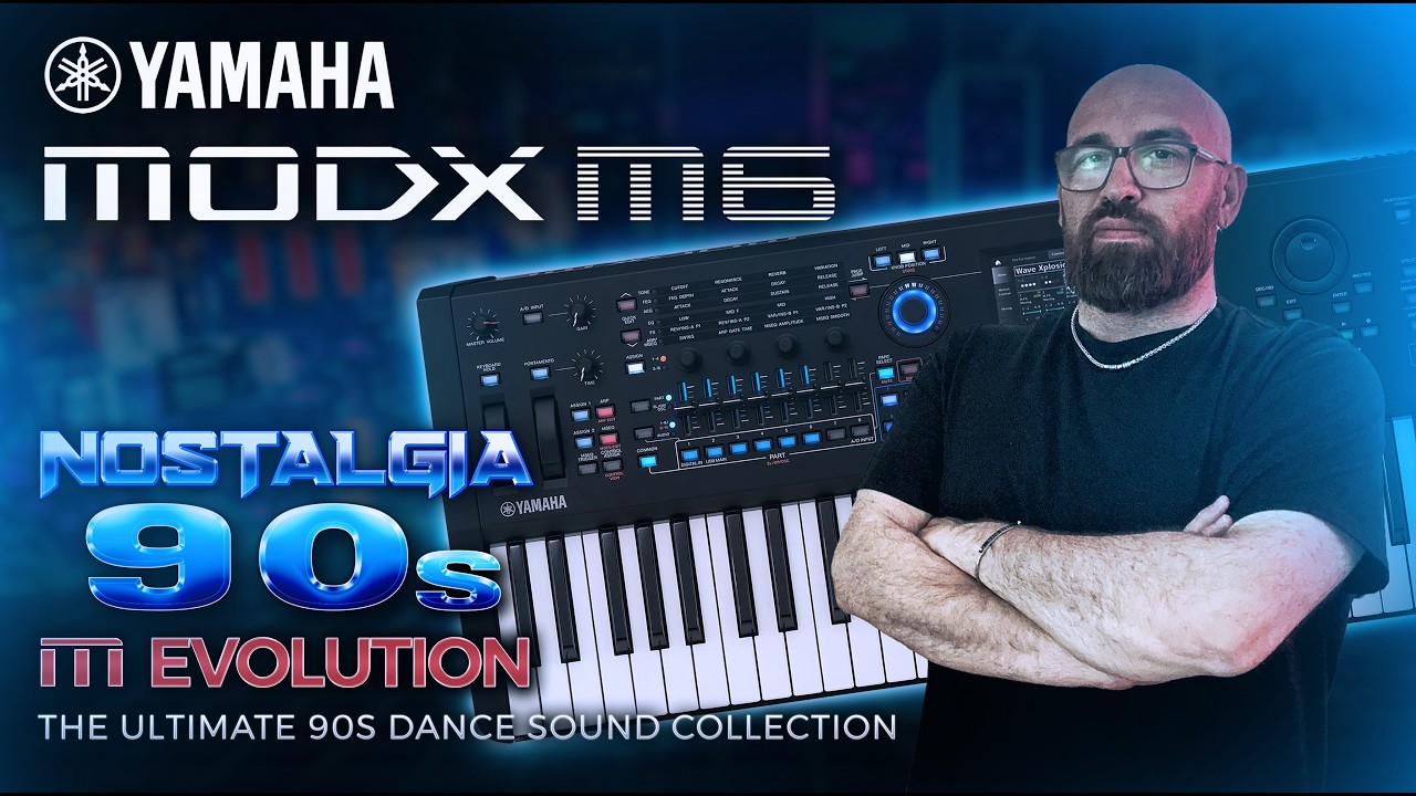 DRS032 - Nostalgia 90s M-Evolution - Yamaha MONTAGE M ESP ( 32 presets ) - Video Preview 1