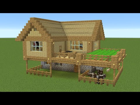 Shock Frost - Minecraft - How to build a Survival House on Stilts