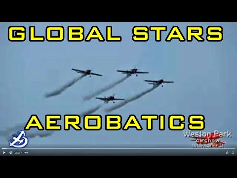 GLOBAL STARS Air Show Formation Aerobatics - Weston Park Model Air Show 2022