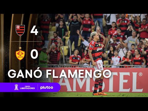 FLAMENGO 4 - 0 AUCAS | RESUMEN | CONMEBOL LIBERTADORES 2023 | PlutoTV