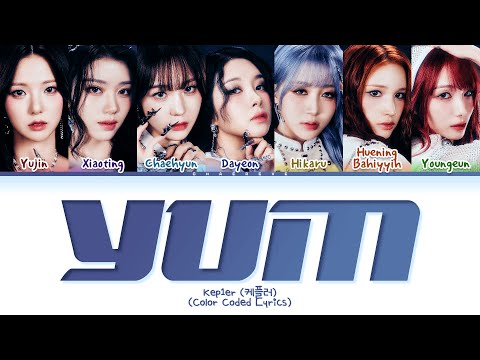 Kep1er Yum Lyrics (Color Coded Lyrics)