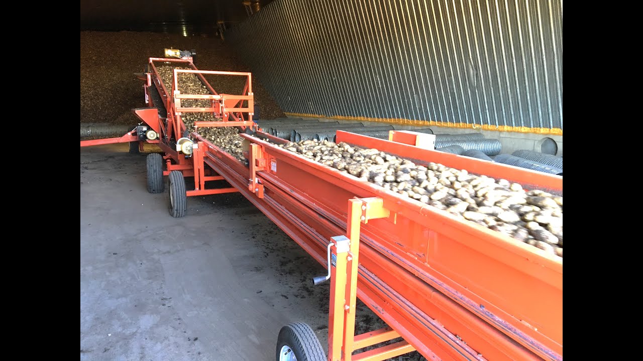 Mayo Potato Telescoping and Flat Portable Conveyor Systems