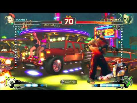SSF4 Rank Match  Lynetto (CA)  vs  scrubydan (SA)