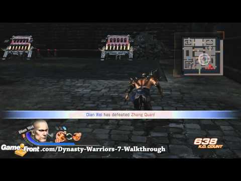Dynasty Warriors 7 Walkthrough - PT. 11 - Wei - Battle of Wan Castle- Part 1 (2/2)
