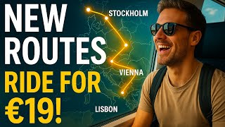 What New Train Routes Are Launching in Europe in 2025?