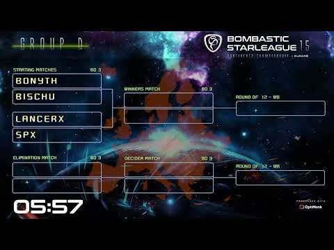 BSL15 Europe: Ro16 Group D Bonyth, Bischu, Spx & LancerX - StarCraft BroodWar Remastered