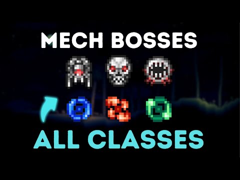 How to Beat Terraria's Mech Bosses for Every Class in Terraria!