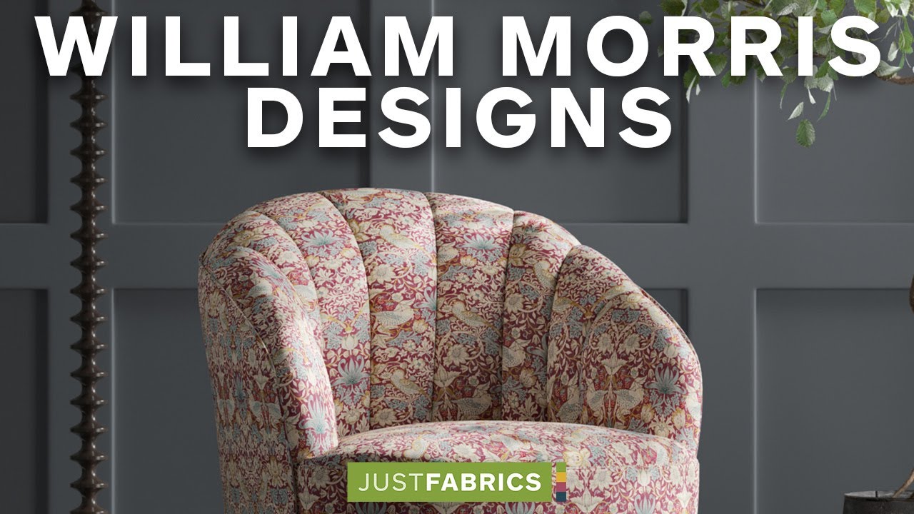 Our NEW cotton William Morris designs! William Morris inspired fabrics | Just Fabrics