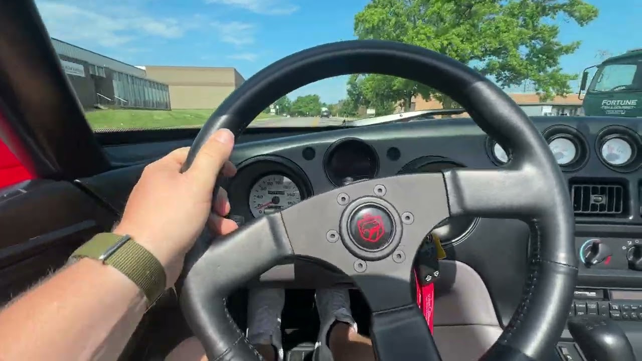 1995 Dodge Viper Walkaround and Driving POV