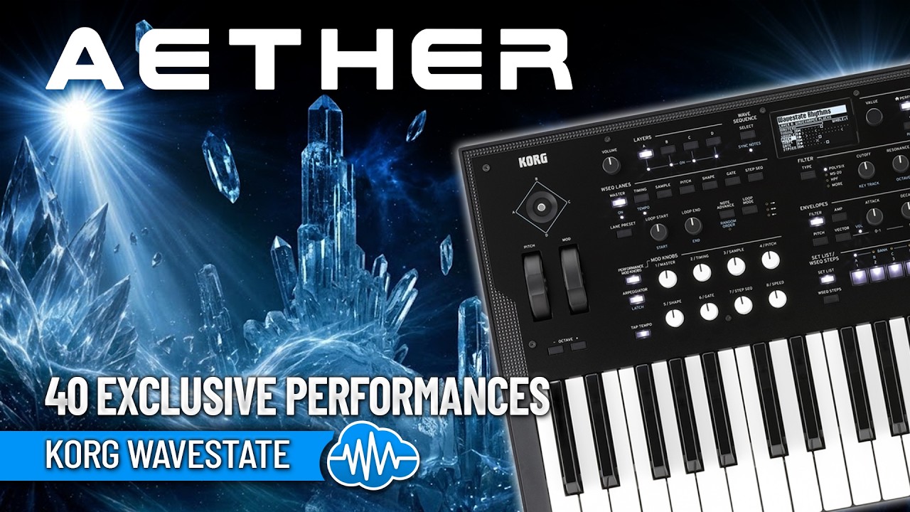 OTL118 - Aether - Korg Wavestate / mkII / Se / Native ( 40 performances ) - Video Preview 1