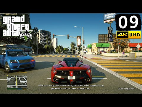 Grand Theft Auto 5 Gameplay Walkthrough Part 9 - GTA 5 PC 4K 60FPS No Commentary