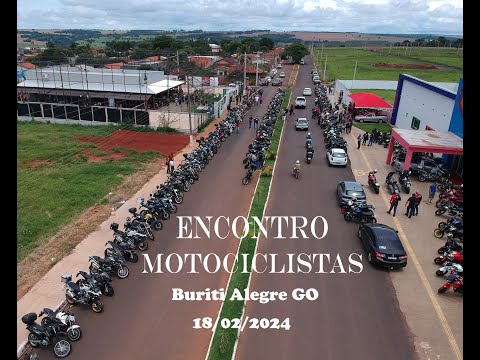 Encontro motociclistas em Buriti Alegre GO